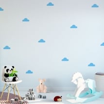 Children's vinyls and stickers cloud kit