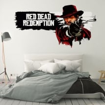 Vinyls and stickers video game red dead redemption