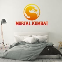 Vinyls and stickers videogame mortal kombat