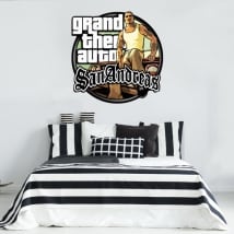 Vinyls and stickers grand theft auto san andreas