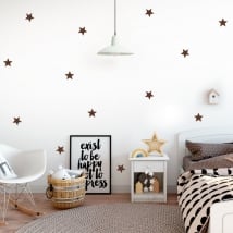 Children's vinyls and stickers star kit