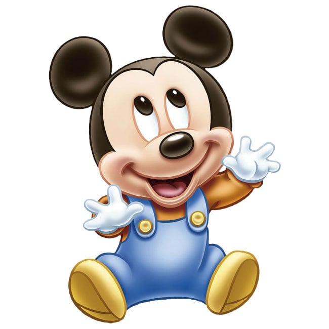 Stickers bébé Mickey et Minnie - Color-stickers