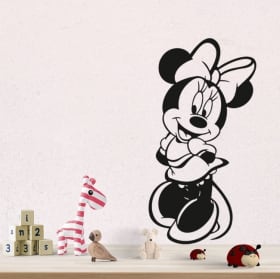 Vinyl and stickers disney minnie mouse