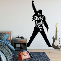 Decorative vinyls and stickers queen freddie mercury