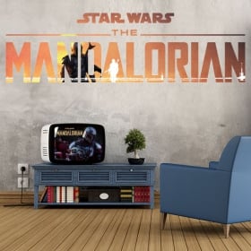 Vinyls and stickers star wars the mandalorian