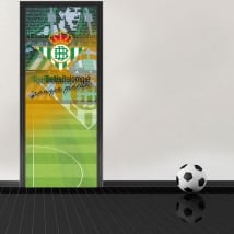 Football stadium doors decals benito villamarín real betis balompié