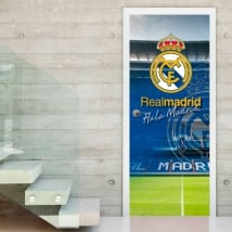 Vinyl for doors santiago bernabéu stadium real madrid