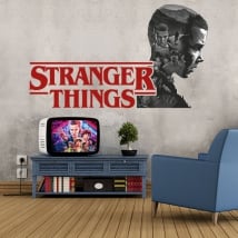 Decorative vinyls and stickers stranger things