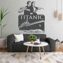 Decorative vinyls and stickers of the titanic