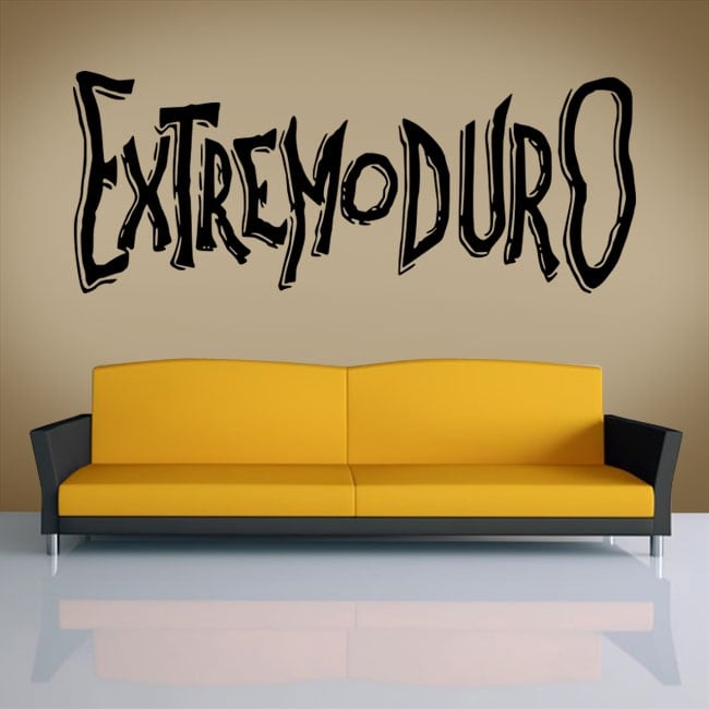 Decorative vinyls and stickers extremoduro