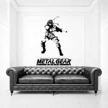 Vinyls and stickers videogame metal gear