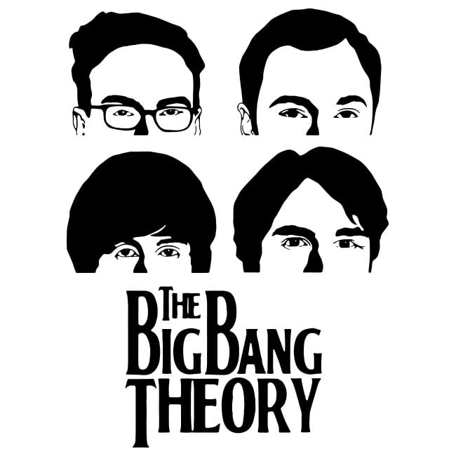 Sintético 96+ Foto The Big Bang Theory Black Logo Lleno