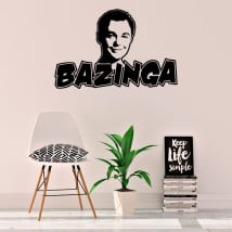 Vinyls and stickers bazinga the big bang theory