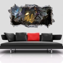 Vinyls hole wall 3d cyberpunk 2077