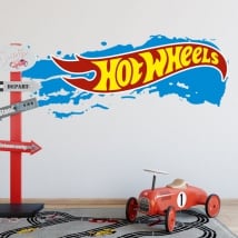 Decorative vinyls and stickers hot wheels