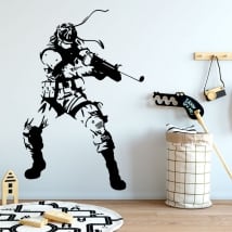 Adhesive vinyls metal gear