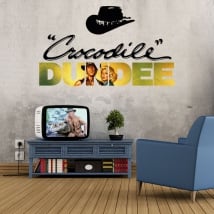 Decorative vinyls crocodile dundee