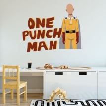 Decorative vinyls and stickers one punch man