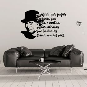 Adhesive vinyls phrase joaquín sabina