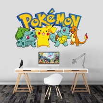 Pokémon starters stickers