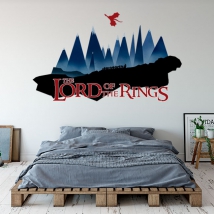 Adhesive vinyl the lord of the rings mountain