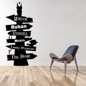 The Lord of the rings decorative vinyl English 1141