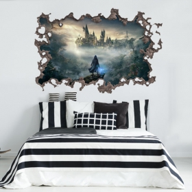 Harry potter hogwarts castle vinyl 3d