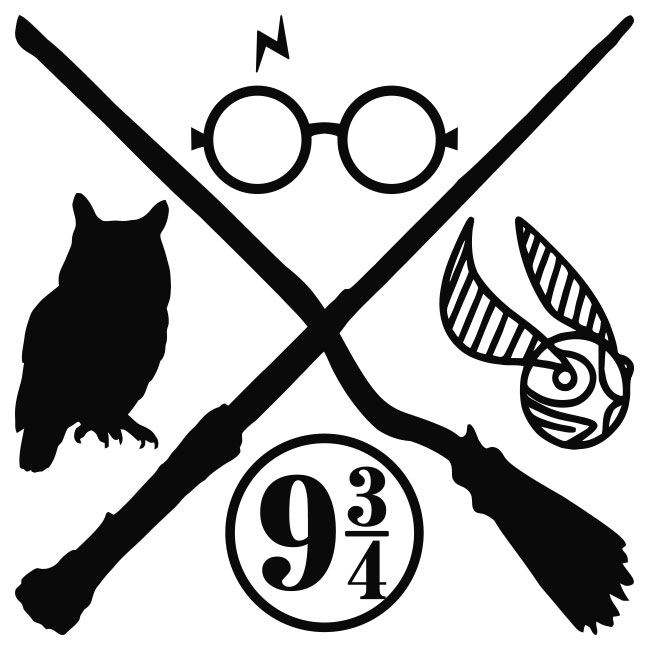 Harry Potter: Hogwarts House Vinyl Stickers