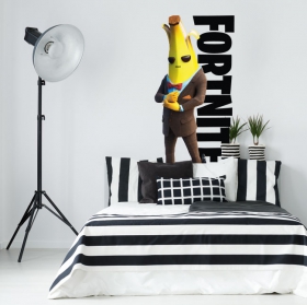 Decorative vinyls banana video game fortnite