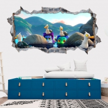 Adhesive vinyls 3d luca disney pixar