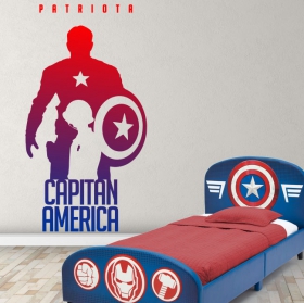 Vinyls marvel captain america patriot