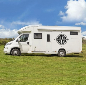 Vinyls and stickers motorhomes rose of the winds