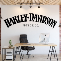 Harley davidson vinyl stickers