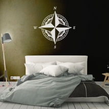 Vinyls and stickers compass rose