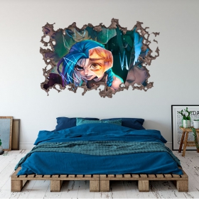 Wall stickers 3d arcane