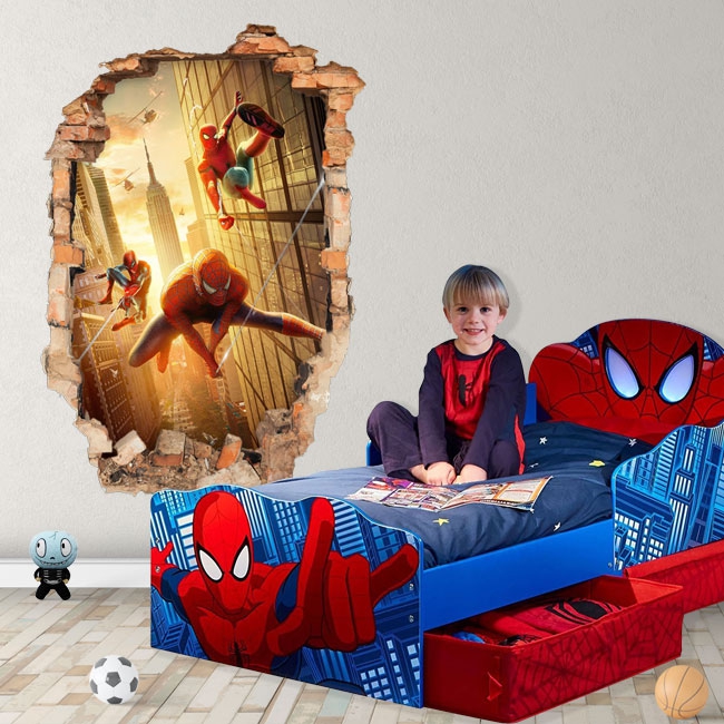 Pegatinas Marvel 3-D Spiderman