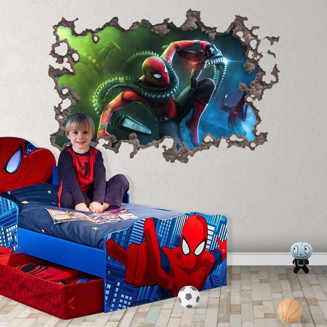 Vinyls and stickers 3d spider-man no way home