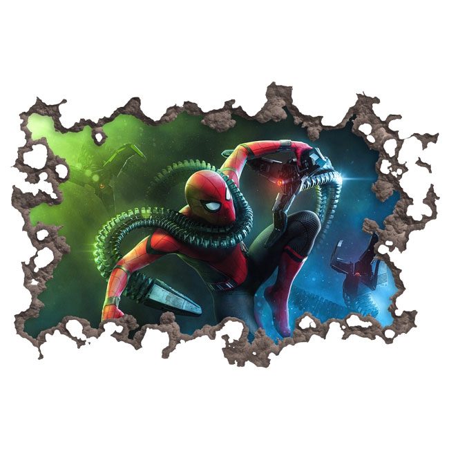 🥇 Adesivi murali 3d spider-man 🥇