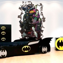 Vinyls and stickers 3d batman and joker