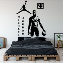 Wall stickers basketball player michael jordan