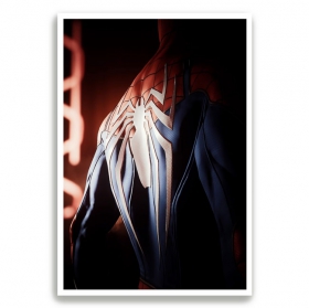 Poster or decorative sheet photo paper spider-man
