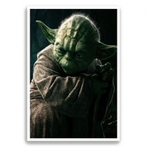 Posters or decorative sheets yoda star wars