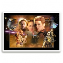 Decorative printed sheets star wars