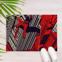 Spider-man marvel printed rug