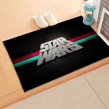 Printed star wars rugs