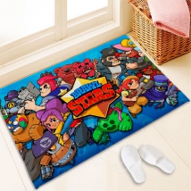 Brawl stars video game printed rugs