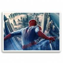 Spider-man poster printed on photographic paper