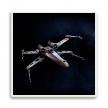 Posters or decorative sheets ship star wars