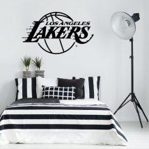 Vinyl and stickers basketball los angeles lakers