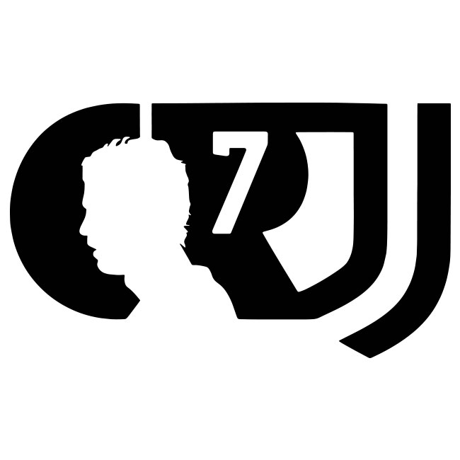 How to draw Ronaldo CR7 Logo
